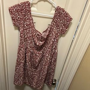 Floral size 4x dress
